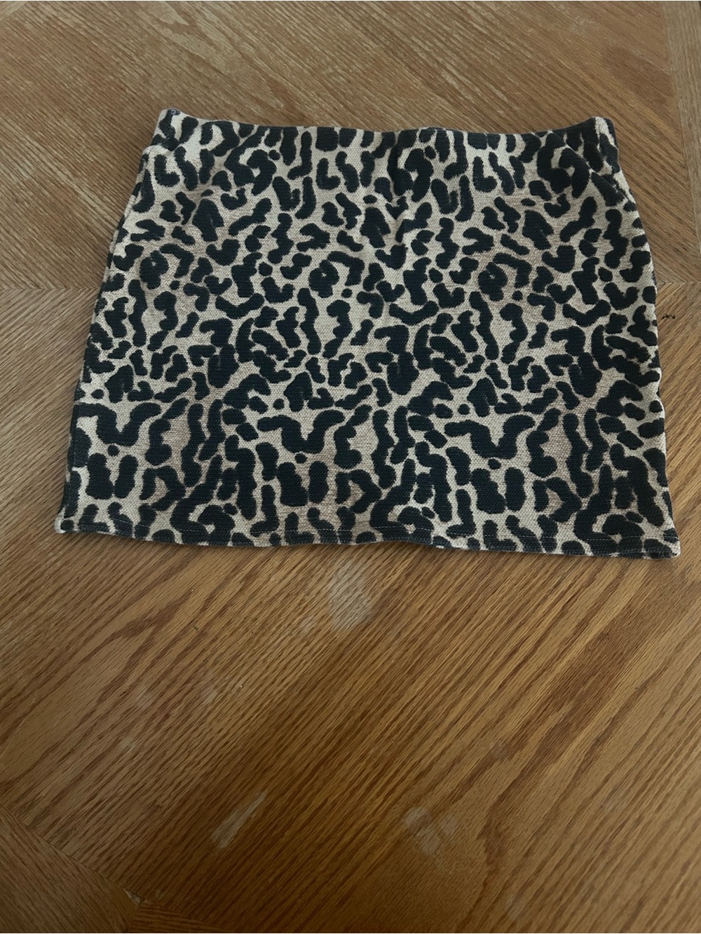 ZARA Leopard Print Mini Skirt